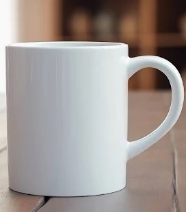 White Ceramic Mug — 11oz